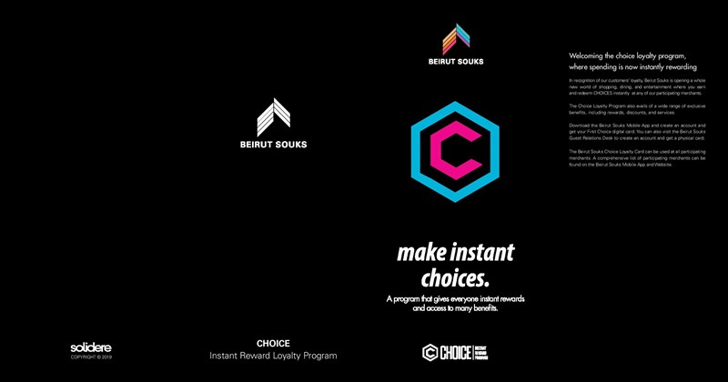 Beirut Souks Introduces The Unique Choice Instant Reward Loyalty Program